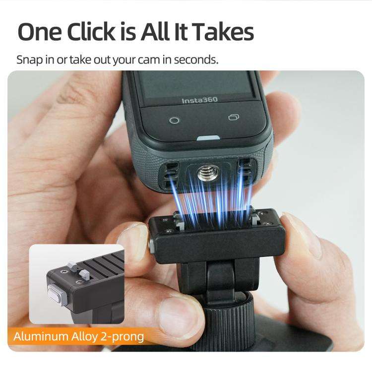 Sunnylife Magnetic Flexible Adhesive Helmet Mount Base Quick-Release Action Camera Holder For Ins...