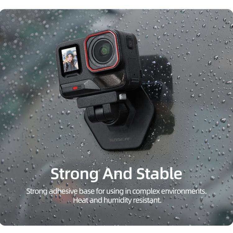 Sunnylife Magnetic Flexible Adhesive Helmet Mount Base Quick-Release Action Camera Holder For Ins...