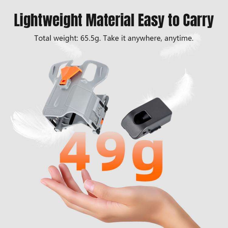 For DJI Mini 5 Pro STARTRC LED Light Air-Dropping System Thrower Parabolic (Grey)