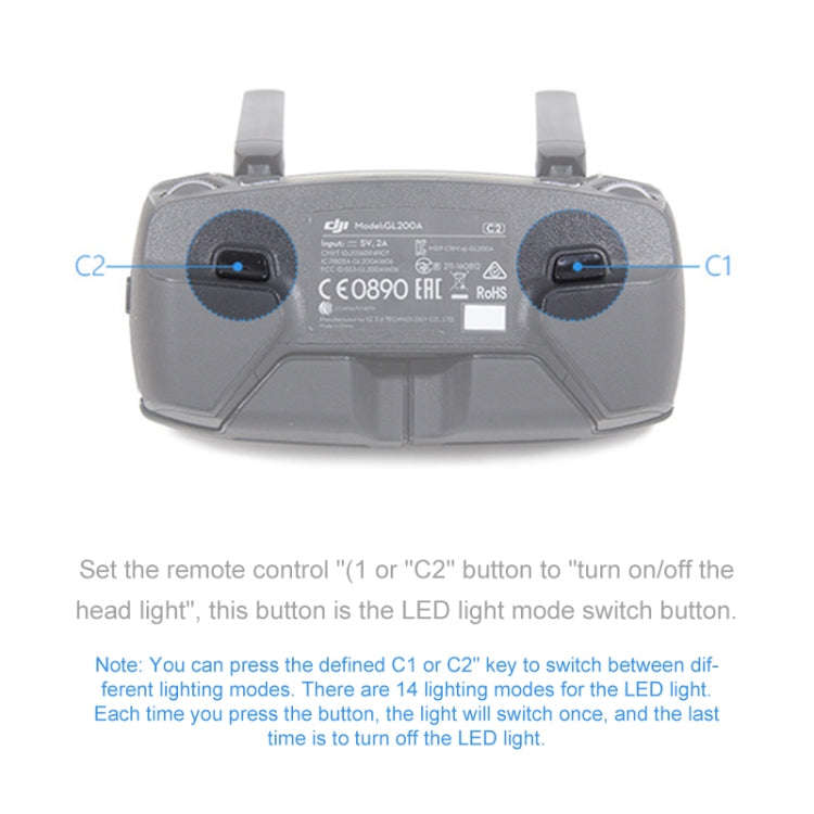 PGYTECH P-MA-124 Dedicated LED Lantern Paddle Protection Cover for DJI Mavic Pro