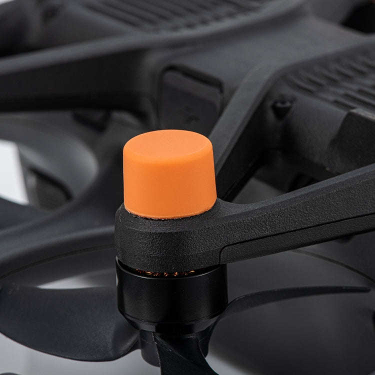 For DJI Avata 2 STARTRC Silicone Feet Pad (Orange)