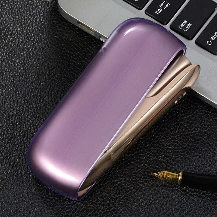 TPU Material Electronic Cigarette Protective Case for IQOS 3.0 / 3 DUO(Purple)
