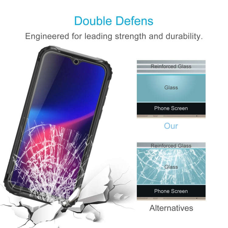 For Blackview BV5900 Pro 10 PCS 0.26mm 9H 2.5D Tempered Glass Film