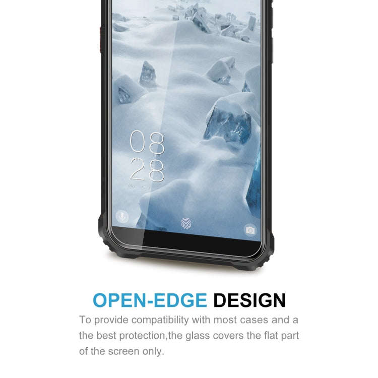 For Oukitel WP5 / WP5 Pro 50 PCS 0.26mm 9H 2.5D Tempered Glass Film