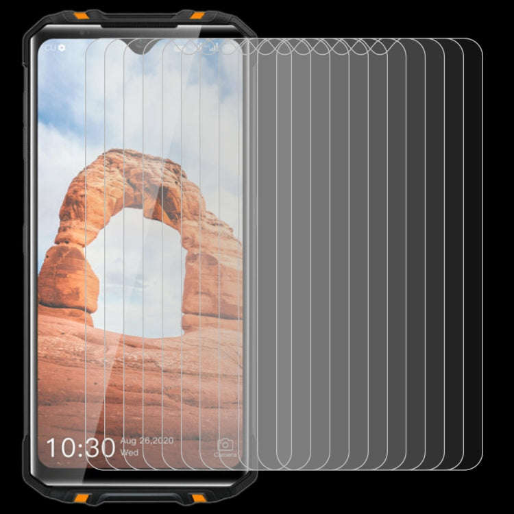 For Oukitel WP8 Pro 10 PCS 0.26mm 9H 2.5D Tempered Glass Film