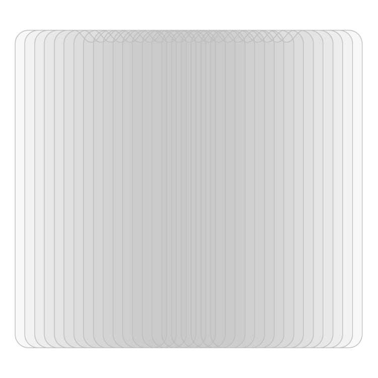 For Oukitel WP8 Pro 50 PCS 0.26mm 9H 2.5D Tempered Glass Film