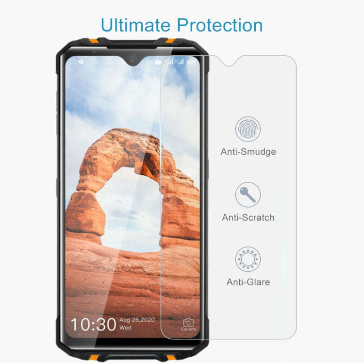 For Oukitel WP8 Pro 50 PCS 0.26mm 9H 2.5D Tempered Glass Film