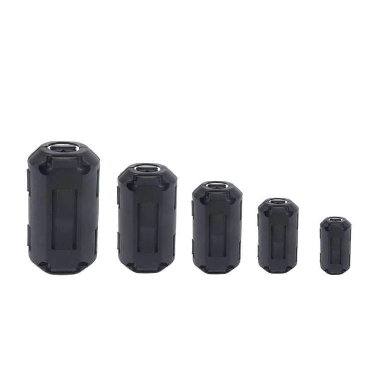 22 PCS / Pack 3.5mm/5mm/7mm/9mm Anti-interference Degaussing Ring Ferrite Ring Cable Clip Core No...