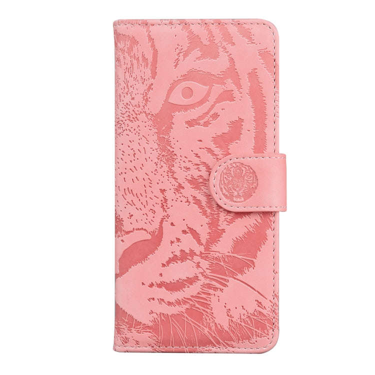 For UMIDIGI A9 Pro Tiger Embossing Pattern Horizontal Flip Leather Case with Holder & Card Slots ...