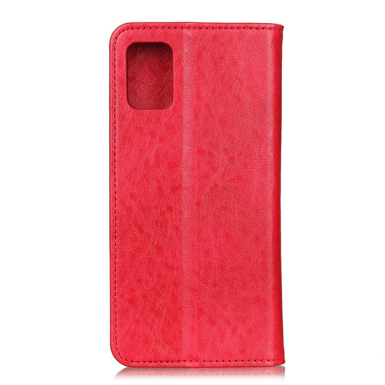 For Xiaomi Redmi Note 10 4G / Note 10S Magnetic Crazy Horse Texture Horizontal Flip Leather Case ...