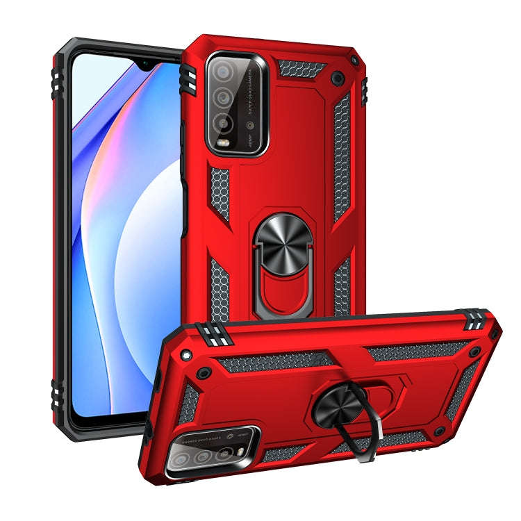 For Xiaomi Redmi Note 9 4G / 9T / 9 Power Shockproof TPU + PC Protective Case with 360 Degree Rot...