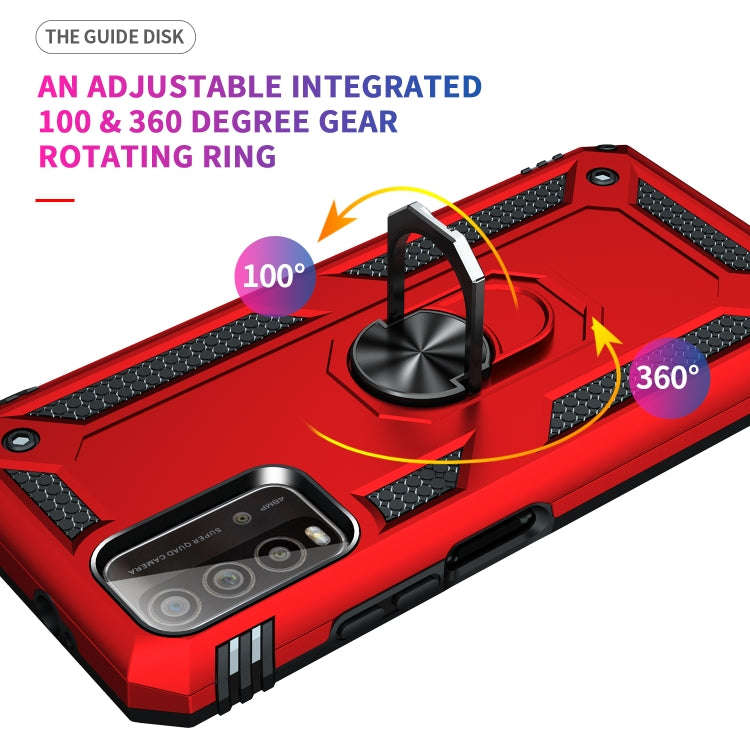 For Xiaomi Redmi Note 9 4G / 9T / 9 Power Shockproof TPU + PC Protective Case with 360 Degree Rot...