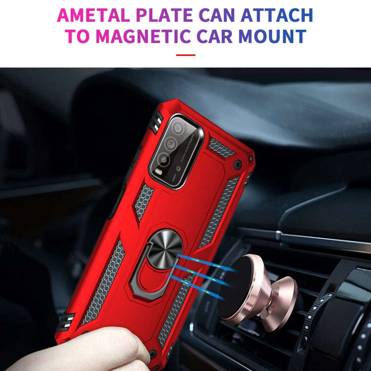 For Xiaomi Redmi Note 9 4G / 9T / 9 Power Shockproof TPU + PC Protective Case with 360 Degree Rot...