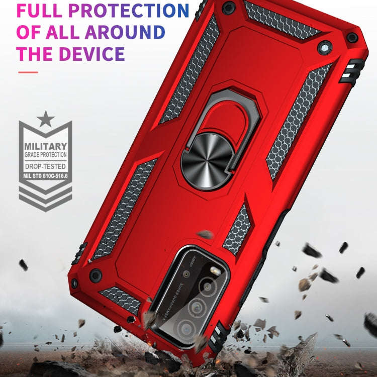 For Xiaomi Redmi Note 9 4G / 9T / 9 Power Shockproof TPU + PC Protective Case with 360 Degree Rot...
