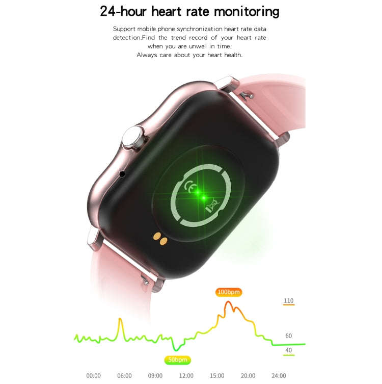 GY13 1.69 inch TFT Screen IP67 Waterproof Smart Watch, Support Music Control / Bluetooth Call / H...