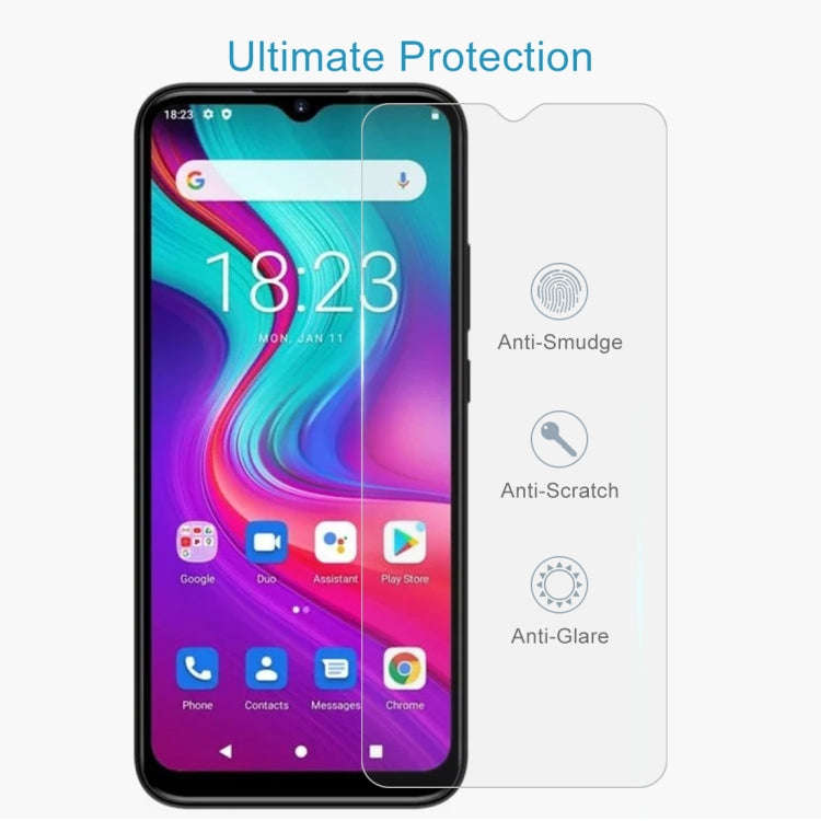 For Doogee X96 Pro 50 PCS 0.26mm 9H 2.5D Tempered Glass Film