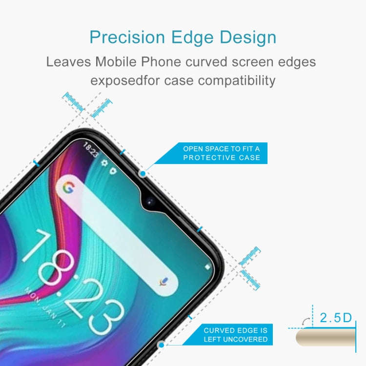 For Doogee X96 Pro 10 PCS 0.26mm 9H 2.5D Tempered Glass Film