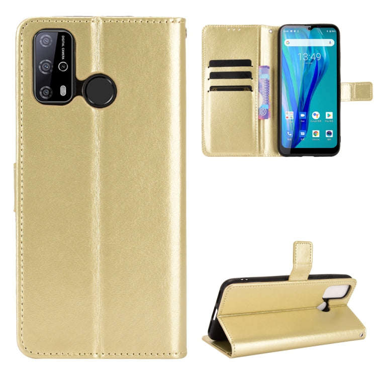 For Oukitel C23 Pro Crazy Horse Texture Horizontal Flip Leather Case with Holder & Card Slots & L...