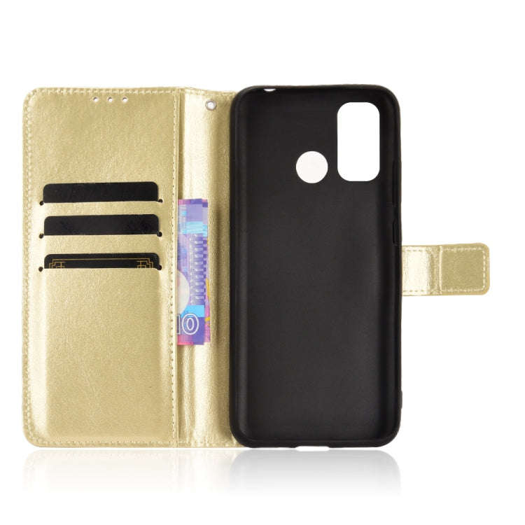 For Oukitel C23 Pro Crazy Horse Texture Horizontal Flip Leather Case with Holder & Card Slots & L...