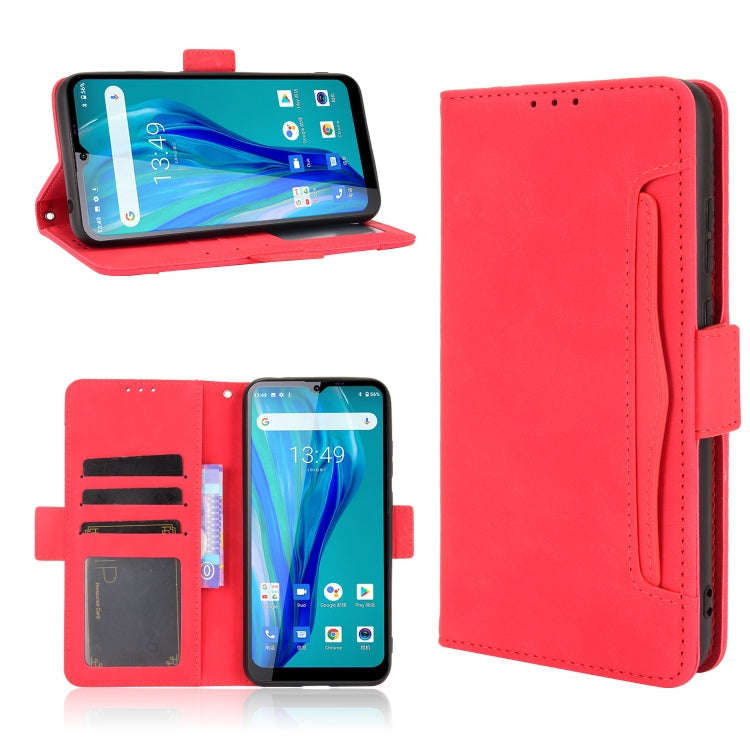 For Oukitel C23 Pro Skin Feel Calf Pattern Horizontal Flip Leather Case with Holder & Card Slots ...