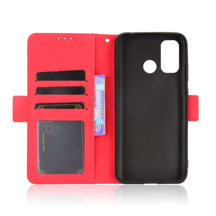 For Oukitel C23 Pro Skin Feel Calf Pattern Horizontal Flip Leather Case with Holder & Card Slots ...
