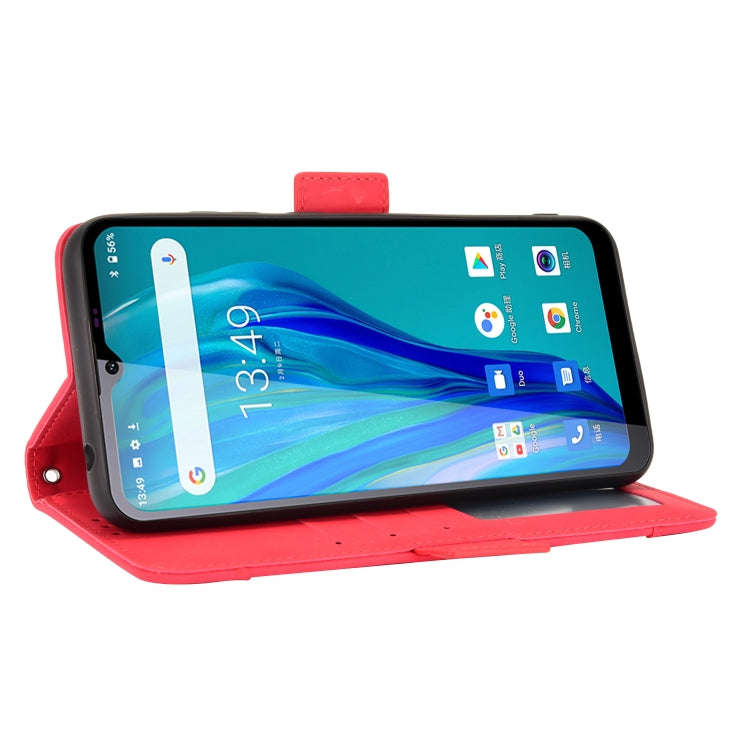 For Oukitel C23 Pro Skin Feel Calf Pattern Horizontal Flip Leather Case with Holder & Card Slots ...