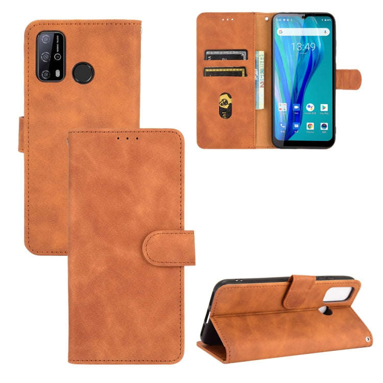 For Oukitel C23 Pro Solid Color Skin Feel Magnetic Buckle Horizontal Flip Calf Texture PU Leather...