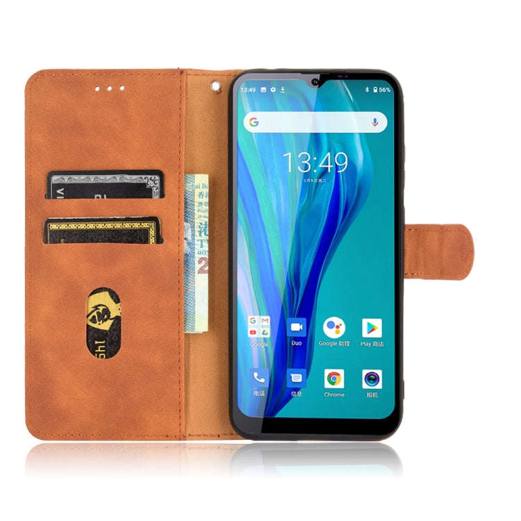 For Oukitel C23 Pro Solid Color Skin Feel Magnetic Buckle Horizontal Flip Calf Texture PU Leather...