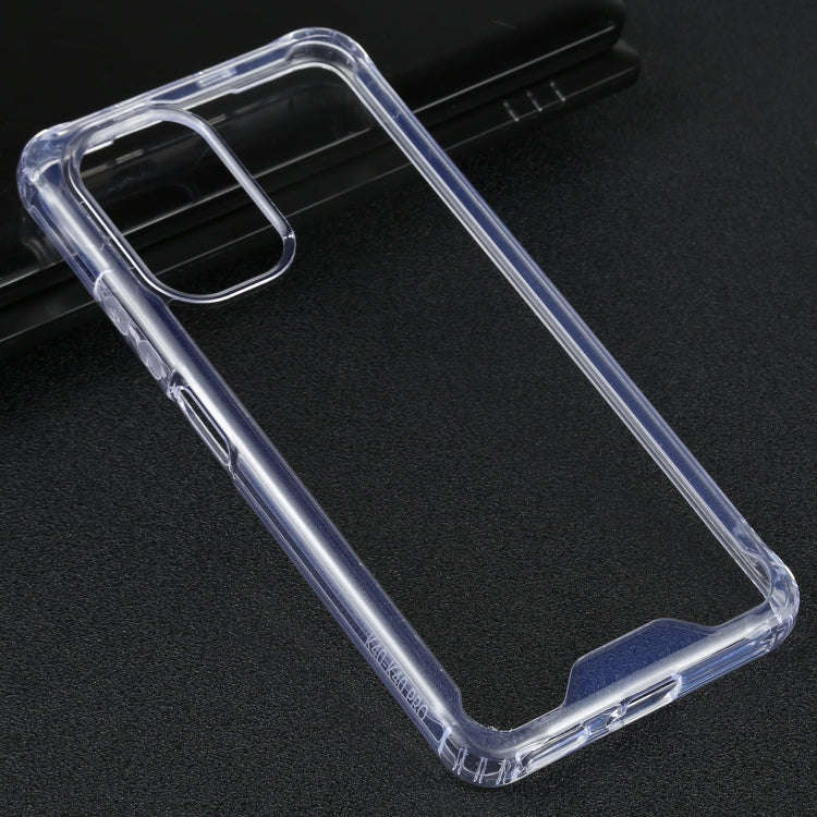 For Xiaomi Redmi K40 / K40 Pro Four-corner Shockproof Transparent TPU + PC Protective Case