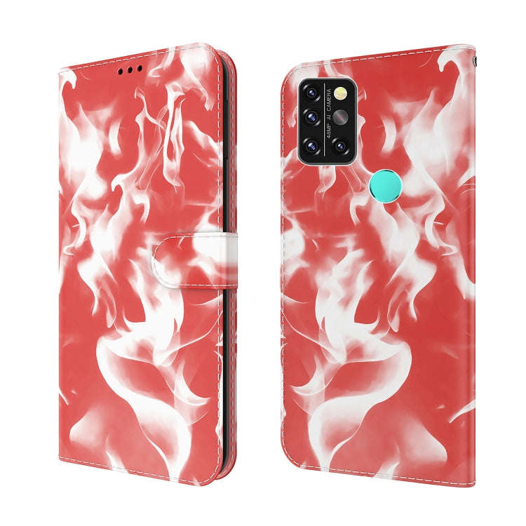 For UMIDIGI A9 Pro Cloud Fog Pattern Horizontal Flip Leather Case with Holder & Card Slot & Walle...