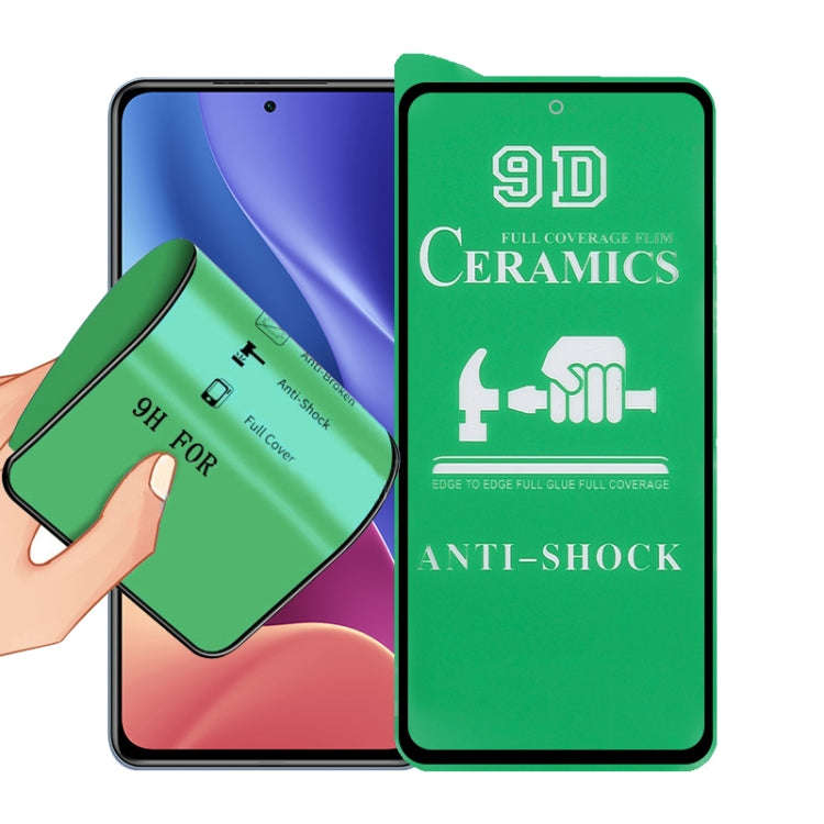 For Xiaomi Redmi K40 Pro 9D Full Screen Full Glue Ceramic Film