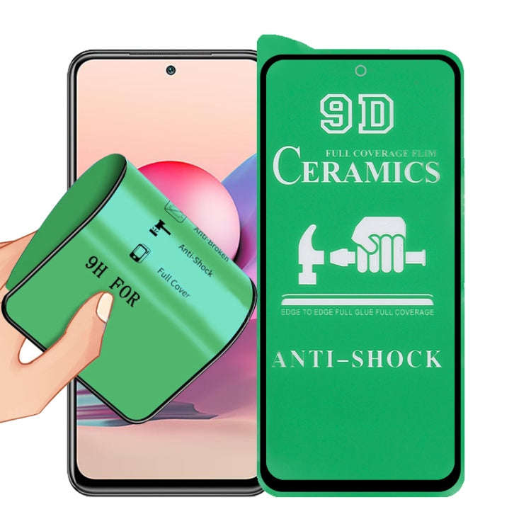 For Xiaomi Poco M5s / Redmi Note 10S 9D Full Screen Full Glue Ceramic Film