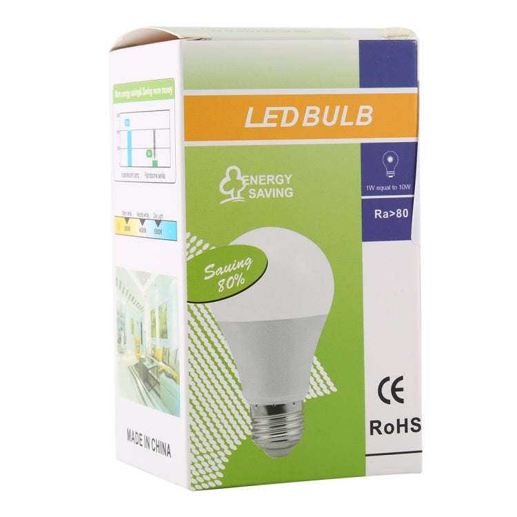 9W 810LM LED Energy-Saving Bulb White Light 6000-6500K AC 85-265V