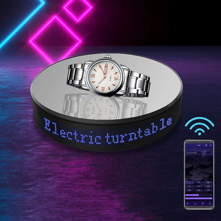 Intelligent APP Screen Display Electric Rotating Turntable Mirror Display Stand Live Broadcast Vi...