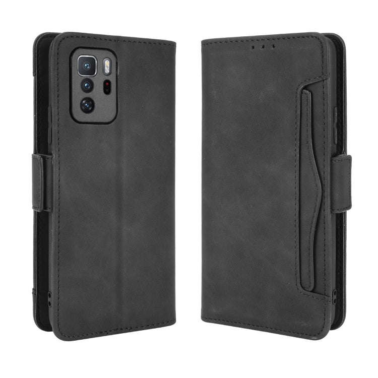 For Xiaomi Redmi Note 10 Pro 5G / Poco X3 GT Skin Feel Calf Pattern Horizontal Flip Leather Case ...