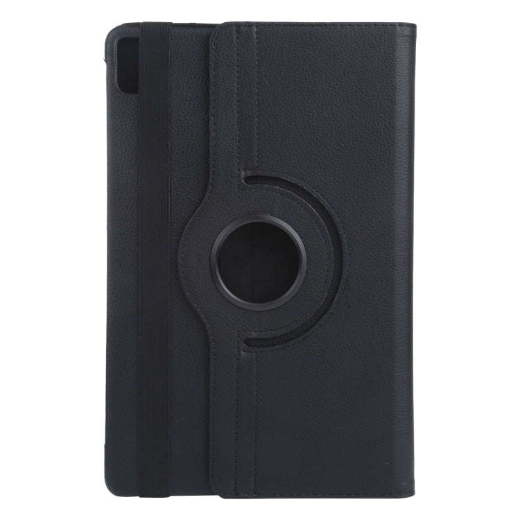 For Huawei MatePad Pro 12.6 2021 360 Degree Rotation Litchi Texture Horizontal Flip Leather Case ...