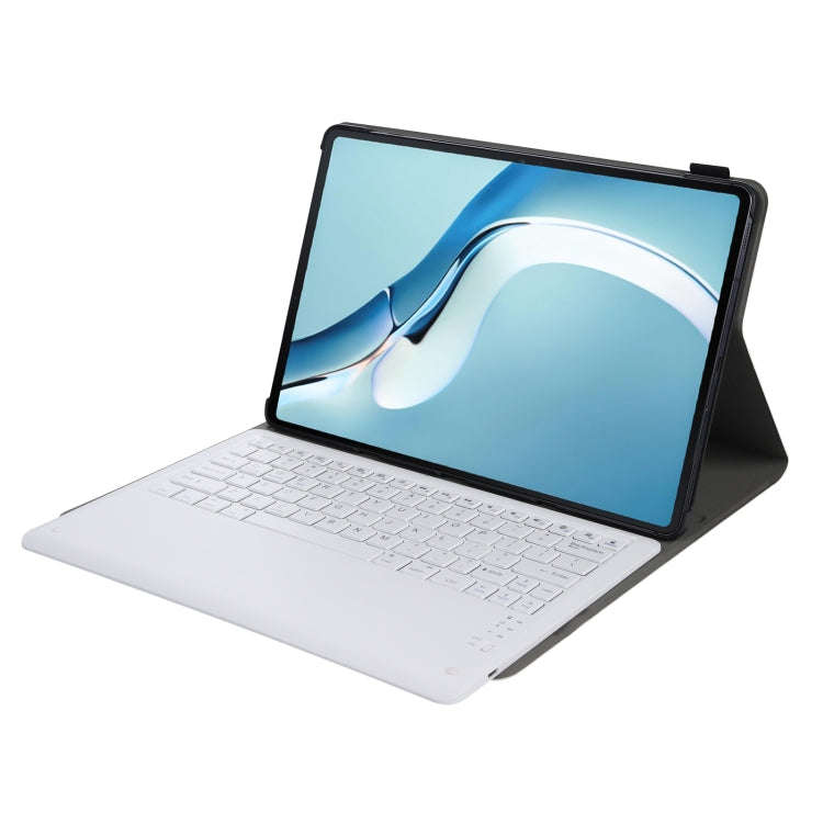 A126 For Huawei MatePad Pro 12.6 2021 Sheep Texture Ultra-thin Bluetooth Keyboard Horizontal Flip...