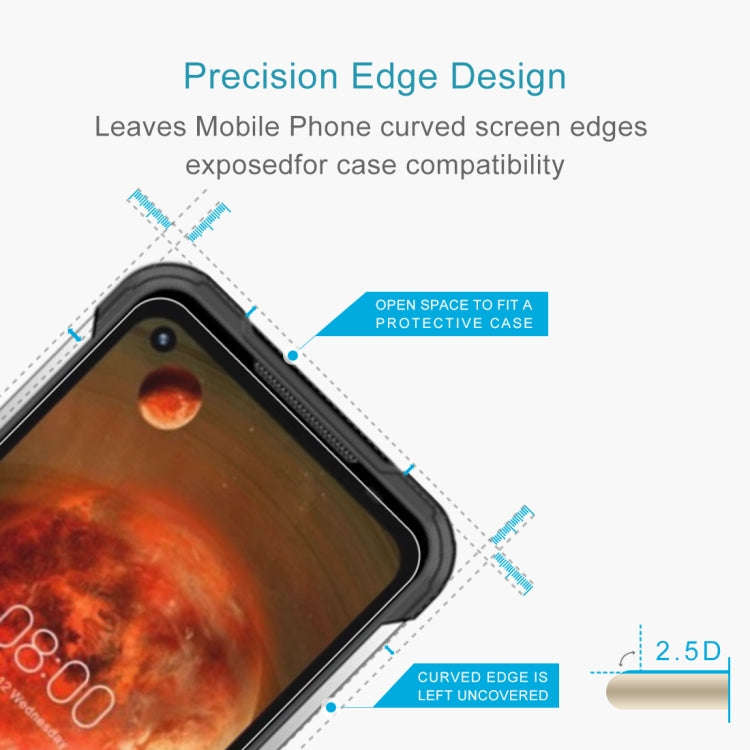 For Doogee S97 Pro 10 PCS 0.26mm 9H 2.5D Tempered Glass Film