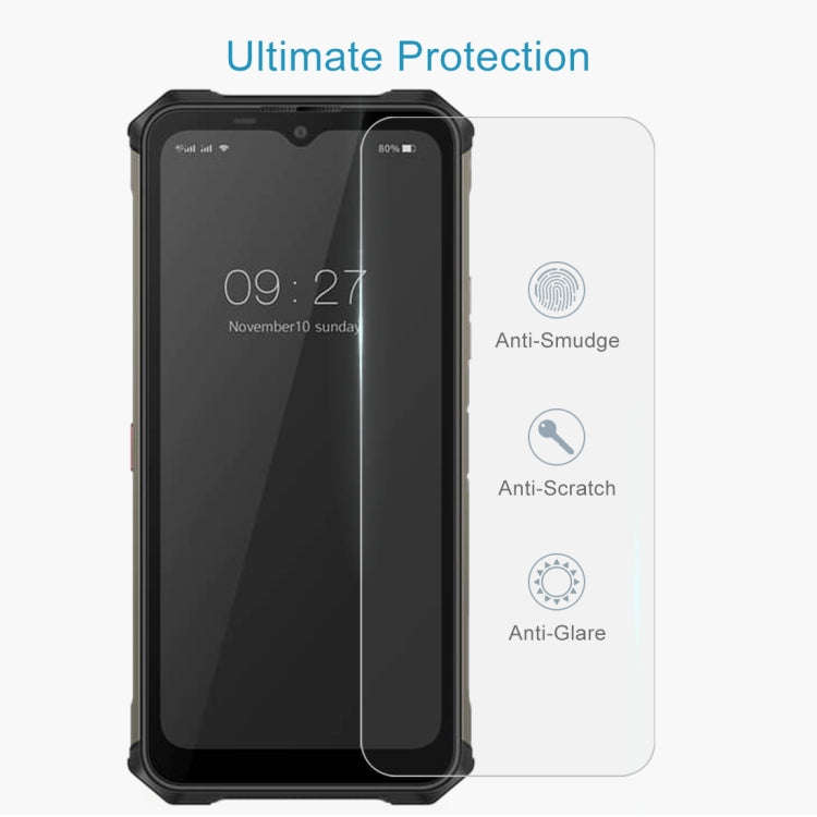 For Oukitel WP13 / WP13 5G 10 PCS 0.26mm 9H 2.5D Tempered Glass Film