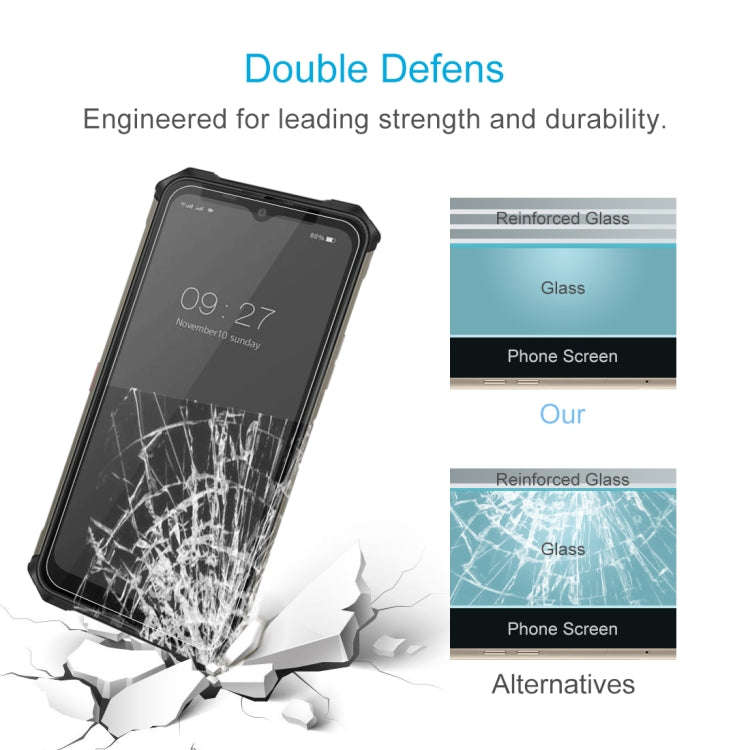 For Oukitel WP13 / WP13 5G 10 PCS 0.26mm 9H 2.5D Tempered Glass Film