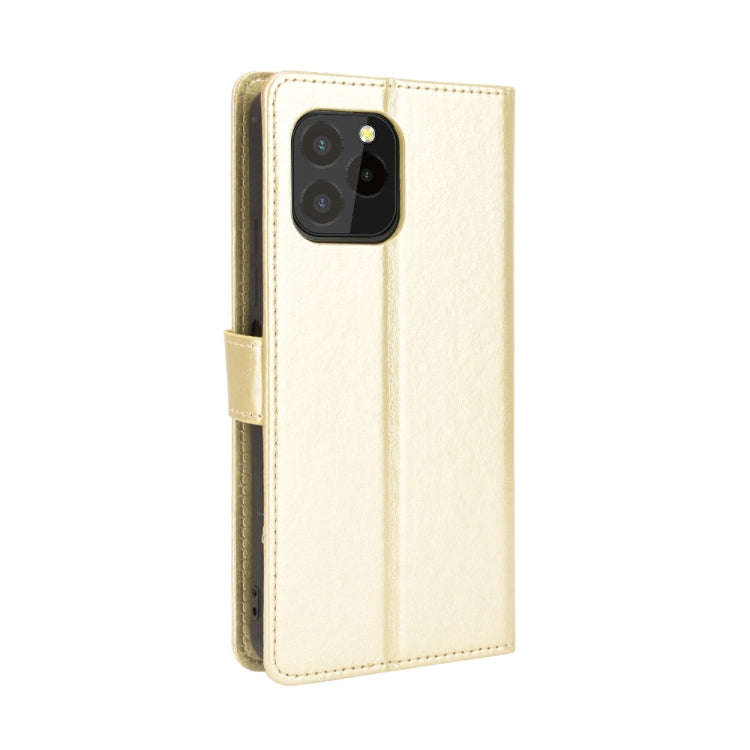 For Oukitel C21 Pro Crazy Horse Texture Horizontal Flip Leather Case with Holder & Card Slots & L...