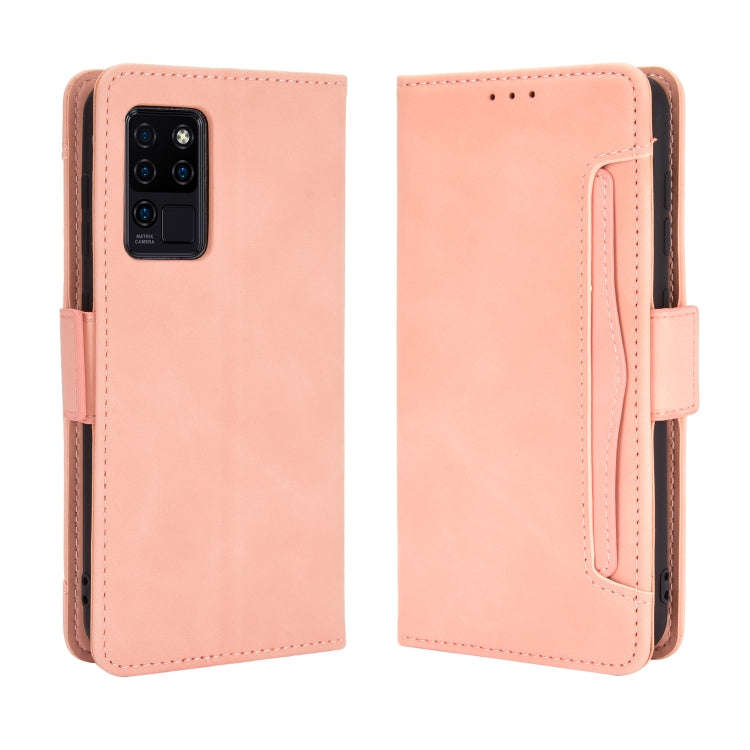 For Oukitel C21/C21 Pro Skin Feel Calf Pattern Horizontal Flip Leather Case with Holder & Card Sl...