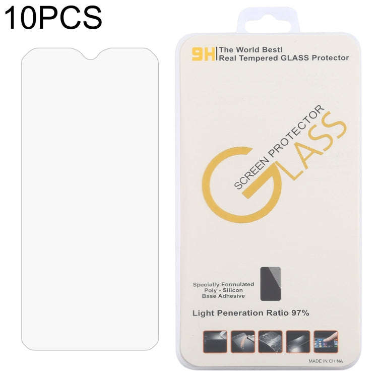 For Doogee S95 Pro 10 PCS 0.26mm 9H 2.5D Tempered Glass Film