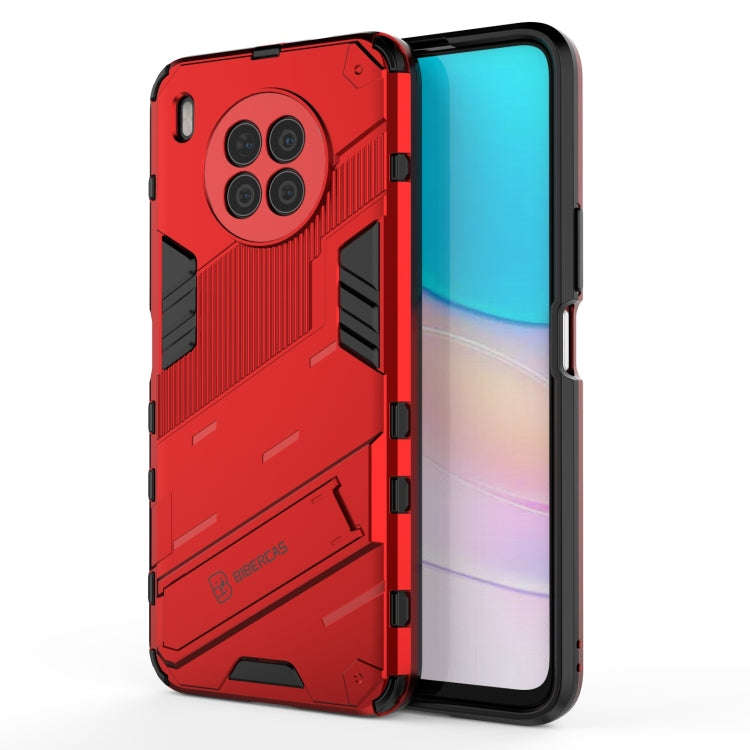For Huawei nova 8i Foreign Version Punk Armor 2 in 1 PC + TPU Shockproof Case with Invisible Hold...