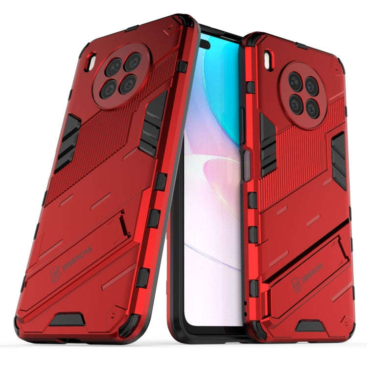For Huawei nova 8i Foreign Version Punk Armor 2 in 1 PC + TPU Shockproof Case with Invisible Hold...