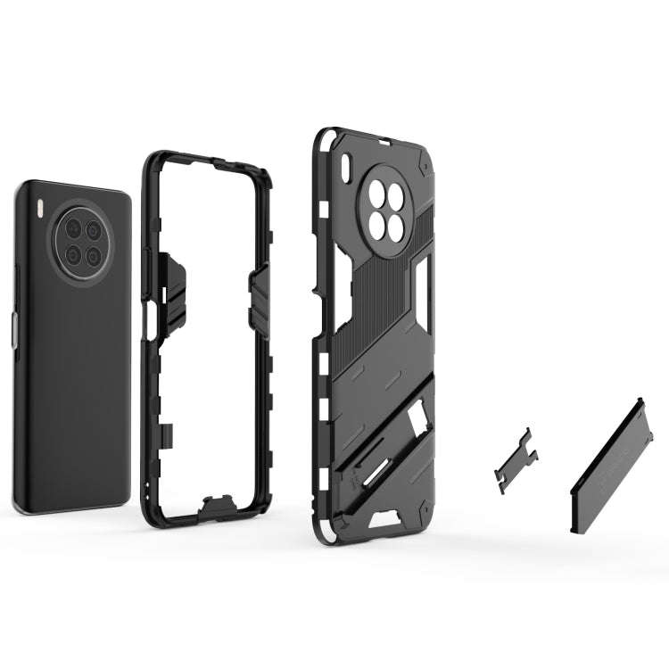 For Huawei nova 8i Foreign Version Punk Armor 2 in 1 PC + TPU Shockproof Case with Invisible Hold...