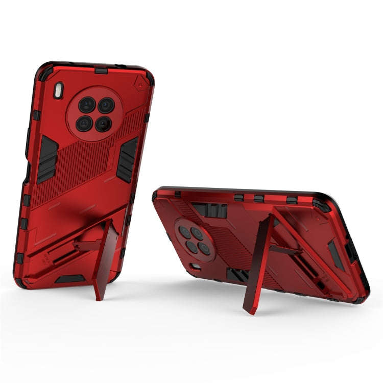 For Huawei nova 8i Foreign Version Punk Armor 2 in 1 PC + TPU Shockproof Case with Invisible Hold...