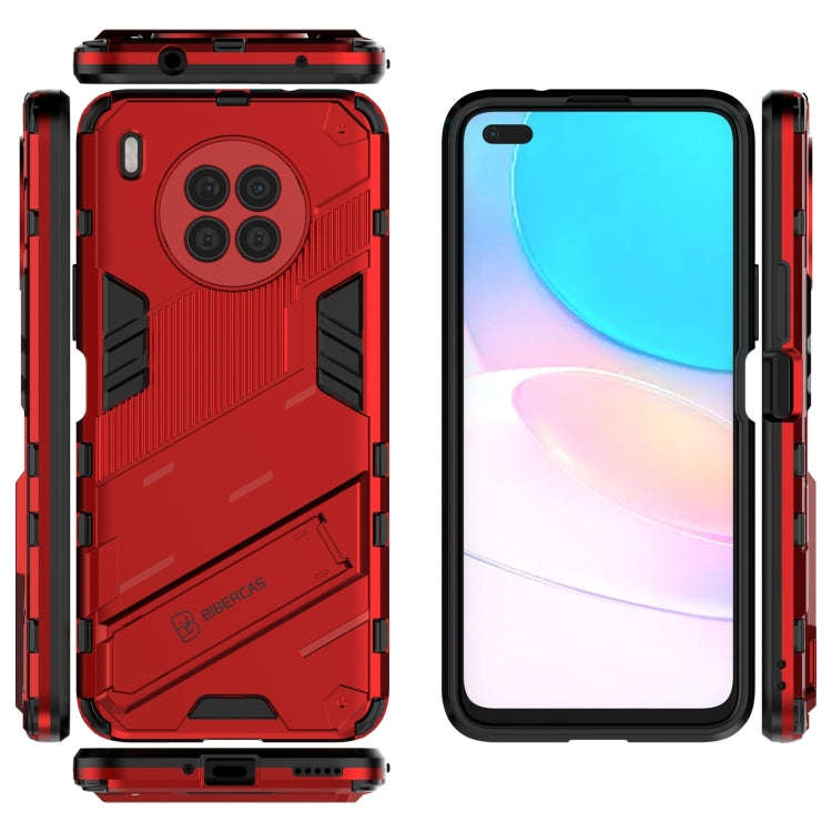 For Huawei nova 8i Foreign Version Punk Armor 2 in 1 PC + TPU Shockproof Case with Invisible Hold...