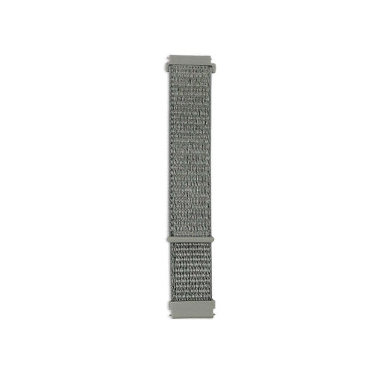 For Samsung Galaxy Watch4 Classic/Watch4 Nylon Loop Watch Band(Sprucc Fog)