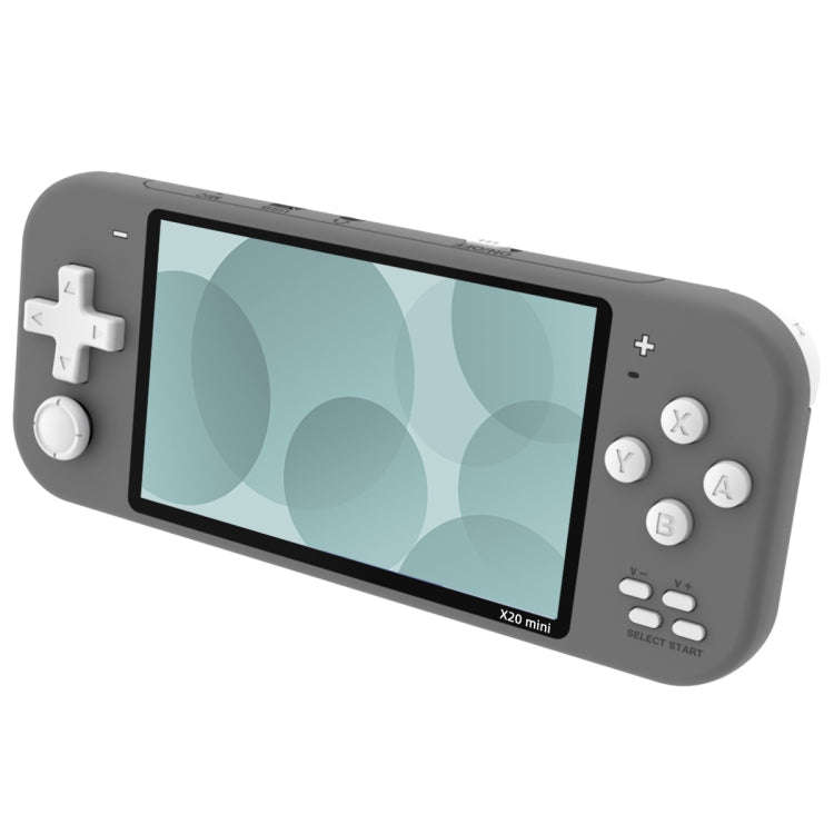 X20 mini Classic Games Handheld Game Console with 4.3 inch Screen & 8GB Memory(Grey)